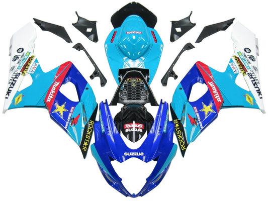 2005-2006 Fairings Suzuki GSXR 1000 Blue Rockstar Makita GSXR  Generic