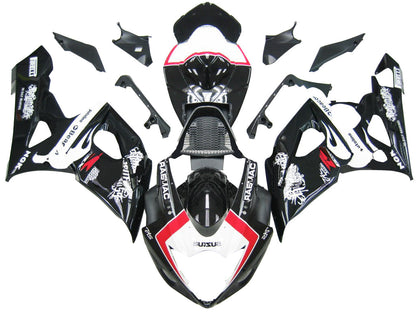 2005-2006 Fairings Suzuki GSXR 1000 Black White Suzuki GSXR  Generic