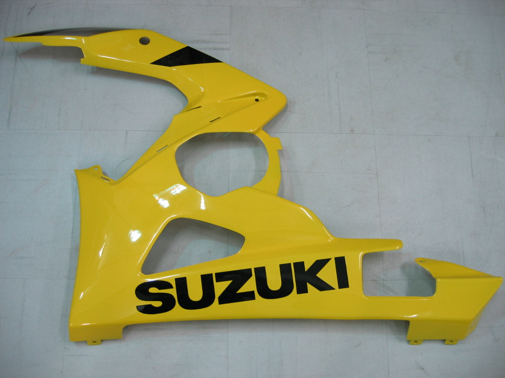 2005-2006 Fairings Suzuki GSXR 1000 Yellow & Black  Generic