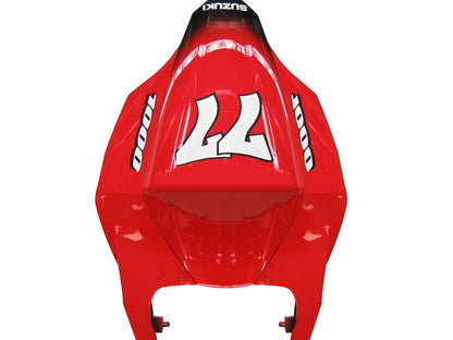 2007-2008 Fairings Suzuki GSXR 1000 Red Black No.77 GSXR  Generic