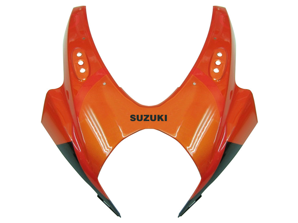 2007-2008 Fairings Suzuki GSXR 1000 Orange Metallic & Black Jordan  Generic