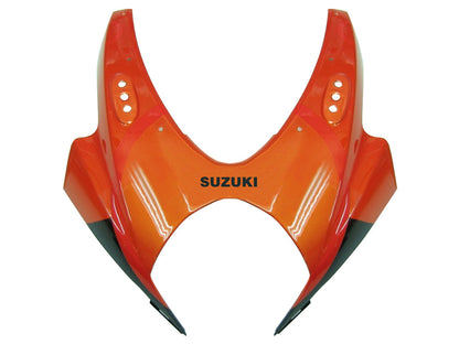 2007-2008 Fairings Suzuki GSXR 1000 Orange Metallic & Black Jordan  Generic