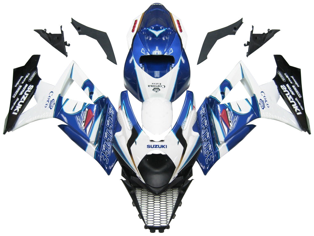 2007-2008 Suzuki GSXR 1000 White Blue Alstare Corona  Generic