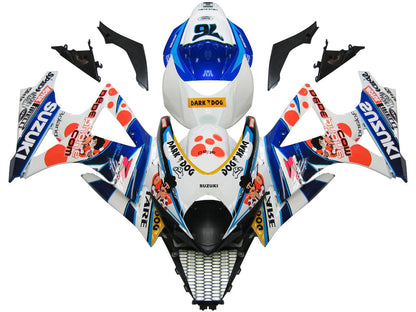 2007-2008 Fairings Suzuki GSXR 1000 Multi-Color pepephone No.76  Generic
