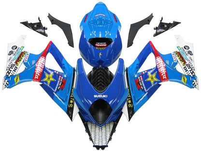 2007-2008 Fairings Suzuki GSXR 1000 Blue Rockstar   Generic