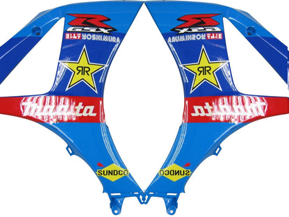 2007-2008 Fairings Suzuki GSXR 1000 Blue Rockstar   Generic