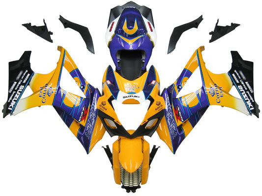 2007-2008 Fairings Suzuki GSXR 1000 Yellow Blue Alstare Corona   Generic