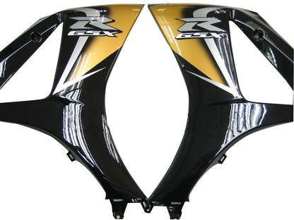 2007-2008 Fairings Suzuki GSXR 1000 Black & Gold GSXR  Generic