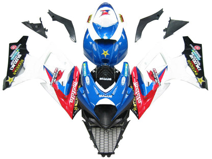 2007-2008 Fairings Suzuki GSXR 1000 Blue Red White Makita Generic