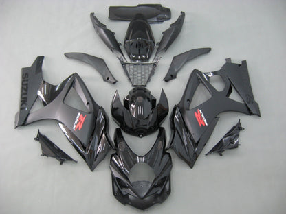 2007-2008 Suzuki GSXR 1000 All Black GSXR  Generic