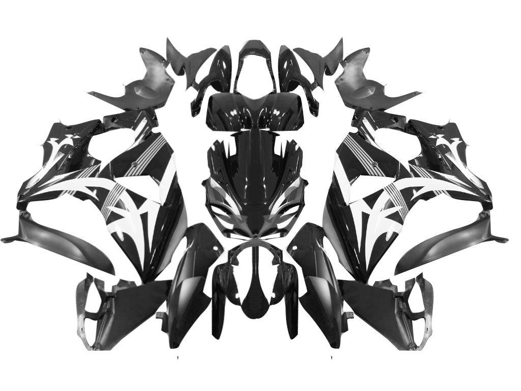 2009-2016 Fairings Suzuki GSXR 1000 Black & White Tribal Generic