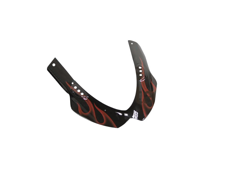 2009-2016 Fairings Suzuki GSXR 1000 Black & Red Flame Generic