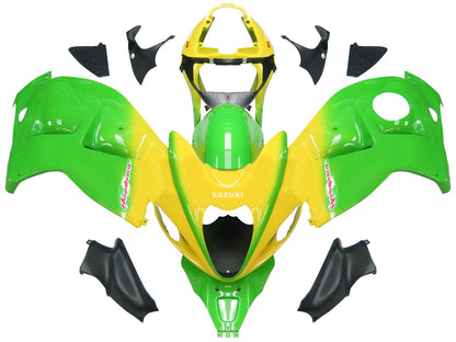 1999-2007 Fairings Suzuki GSX1300 Hayabusa Green & Yellow Hayabusa  Generic
