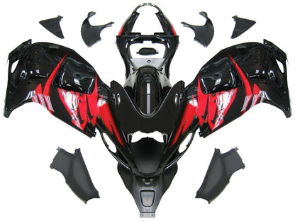 1999-2007 Fairings Suzuki GSX1300 Hayabusa Black and Red Hayabusa Generic