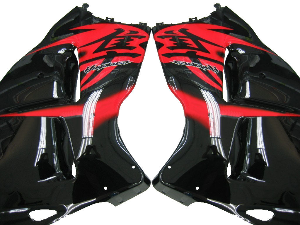 1999-2007 Fairings Suzuki GSX1300 Hayabusa Black and Red Hayabusa Generic