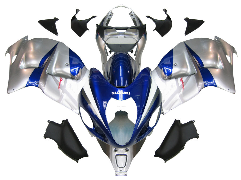1999-2007 Fairings Suzuki GSX1300 Hayabusa Silver and Blue Hayabusa Generic
