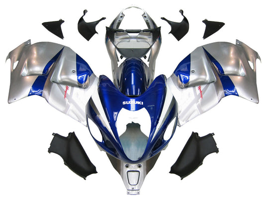 1999-2007 Fairings Suzuki GSX1300 Hayabusa Silver and Blue Hayabusa Generic