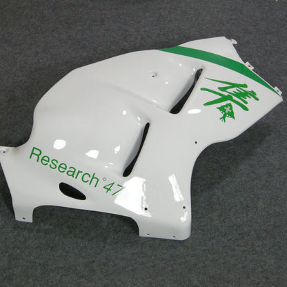 1999-2007 Fairings Suzuki GSX1300 Hayabusa White Green Research47 Generic