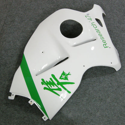 1999-2007 Fairings Suzuki GSX1300 Hayabusa White Green Research47 Generic