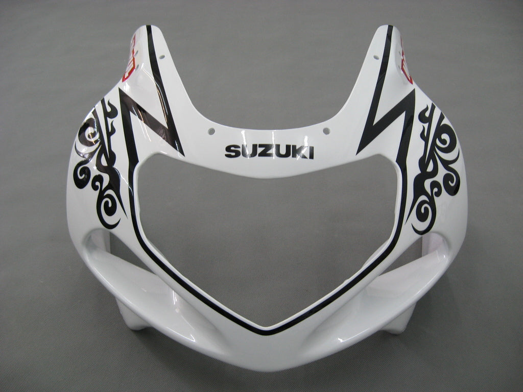 2001-2003 Fairings Suzuki GSXR 600 White Black Alstare Corona GSXR Generic
