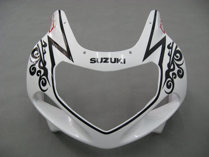 2001-2003 Fairings Suzuki GSXR 600 White Black Alstare Corona GSXR Generic