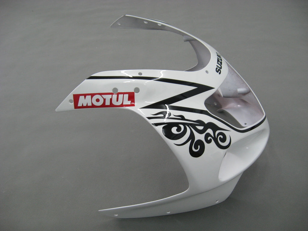 2001-2003 Fairings Suzuki GSXR 600 White Black Alstare Corona GSXR Generic