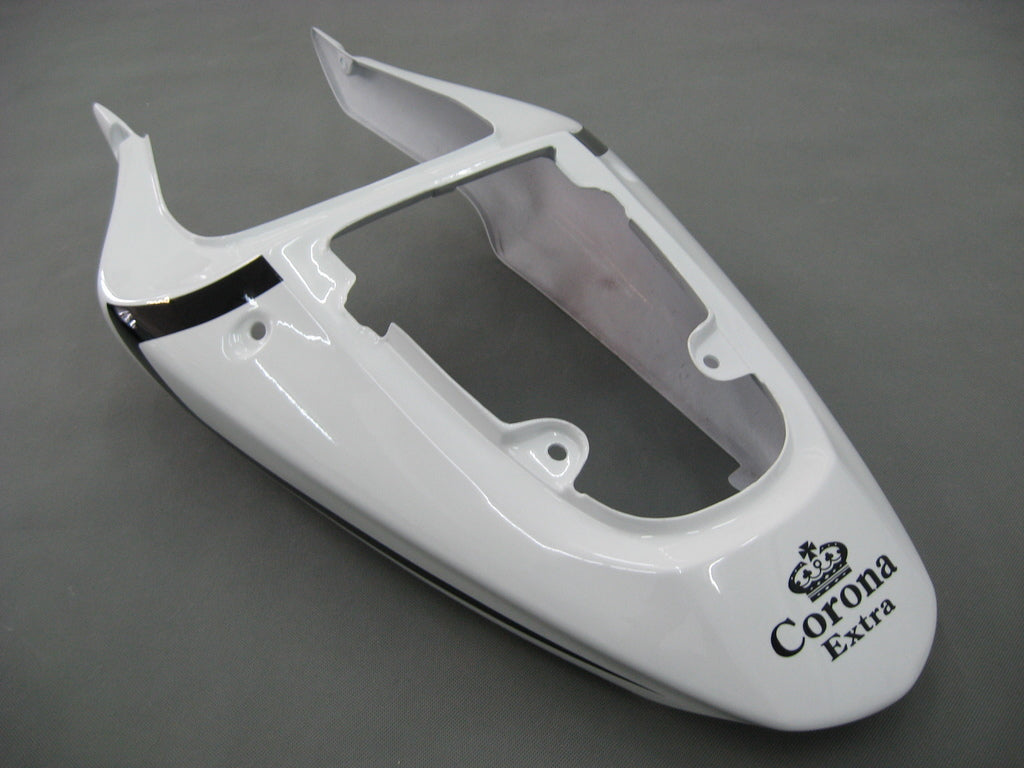 2001-2003 Fairings Suzuki GSXR 600 White Black Alstare Corona GSXR Generic