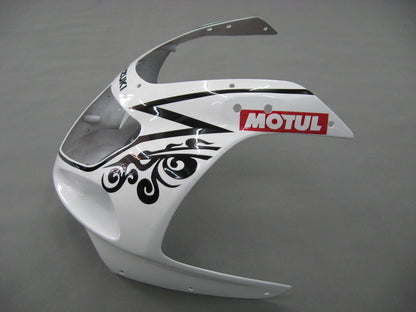 2001-2003 Fairings Suzuki GSXR 600 White Black Alstare Corona GSXR Generic