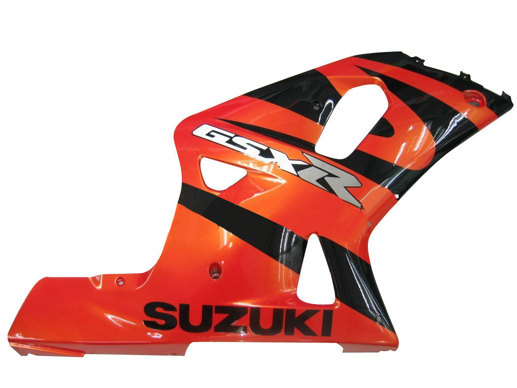 2001-2003 Fairings Suzuki GSXR 600 Orange Metallic & Black GSXR Generic