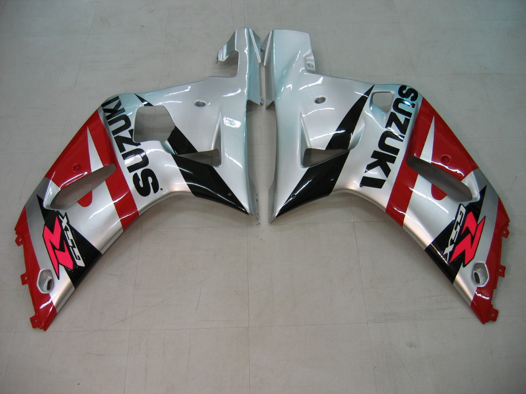 2001-2003 Fairings Suzuki GSXR 600 Silver Red Black GSXR  Generic