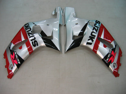 2001-2003 Fairings Suzuki GSXR 600 Silver Red Black GSXR  Generic