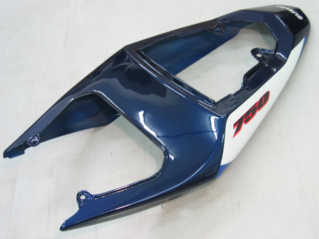 2004-2005 Fairings Suzuki GSXR 600 750 Blue & White GSXR  Generic