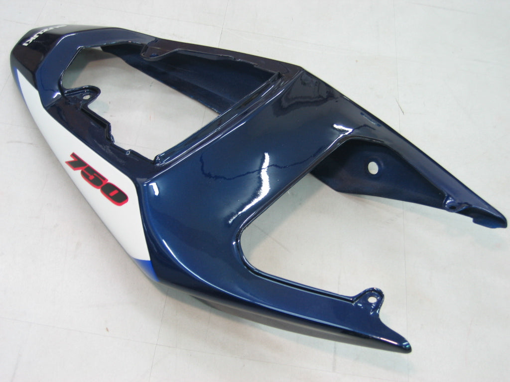 2004-2005 Fairings Suzuki GSXR 600 750 Blue & White GSXR  Generic