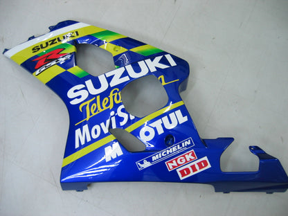 2004-2005 Fairings Suzuki GSXR 600 750 Blue Movistar GSXR  Generic
