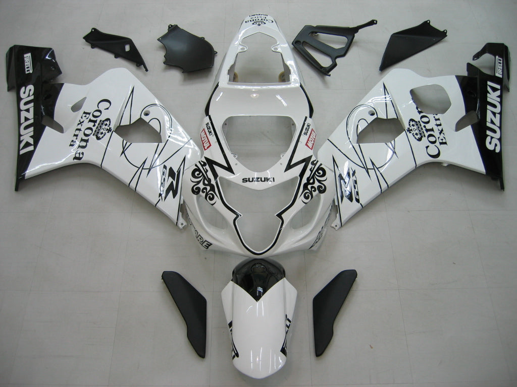 2004-2005 Fairings Suzuki GSXR 600 750 White Alstare Corona Generic
