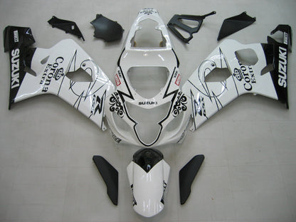 2004-2005 Fairings Suzuki GSXR 600 750 White Alstare Corona Generic