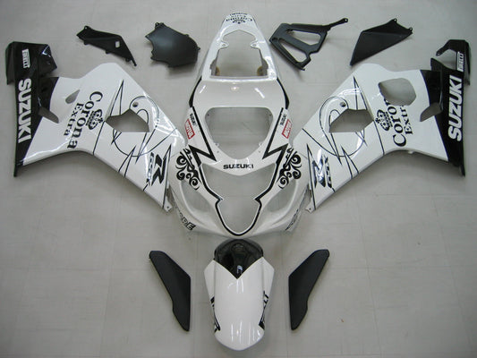 2004-2005 Fairings Suzuki GSXR 600 750 White Alstare Corona Generic