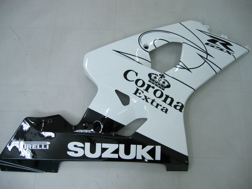 2004-2005 Fairings Suzuki GSXR 600 750 White Alstare Corona Generic