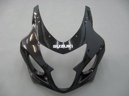 2004-2005 Fairings Suzuki GSXR 600 750 Black Silver GSXR Generic