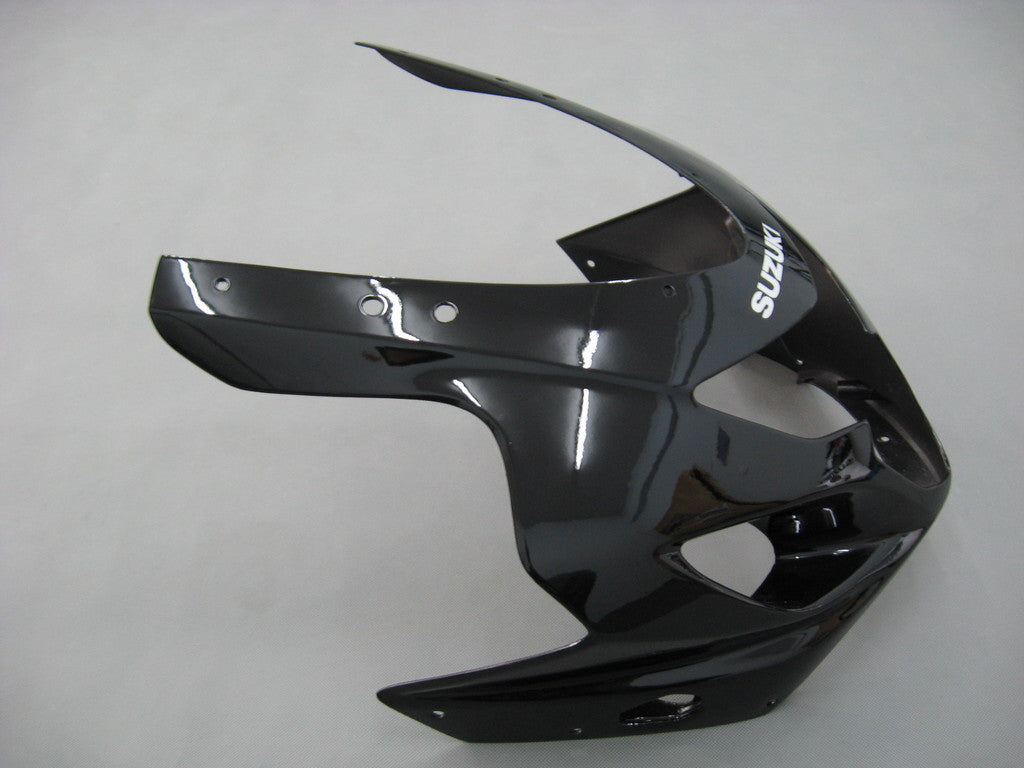 2004-2005 Fairings Suzuki GSXR 600 750 Black Silver GSXR Generic