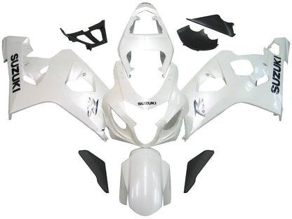 2004-2005 Fairings Suzuki GSXR 600 750 White Metallic GSXR  Generic