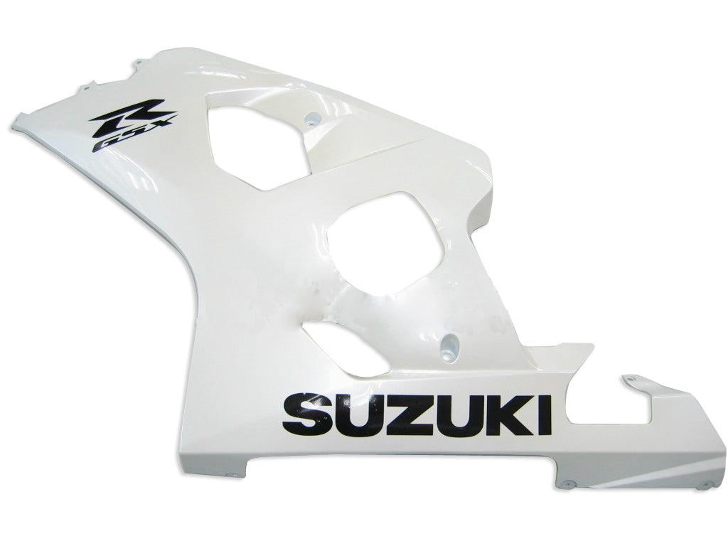 2004-2005 Fairings Suzuki GSXR 600 750 White Metallic GSXR  Generic