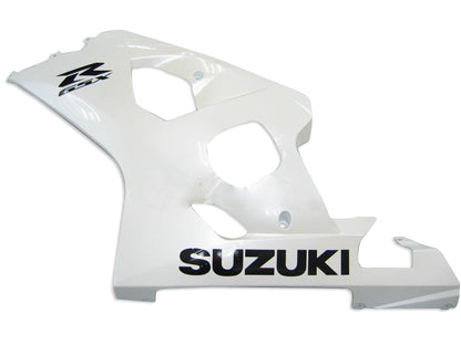 2004-2005 Fairings Suzuki GSXR 600 750 White Metallic GSXR  Generic