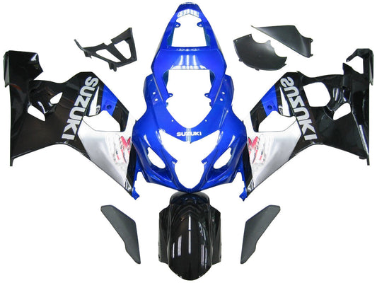2004-2005 Fairings Suzuki GSXR 600 750 Blue Black Suzuki GSXR  Generic