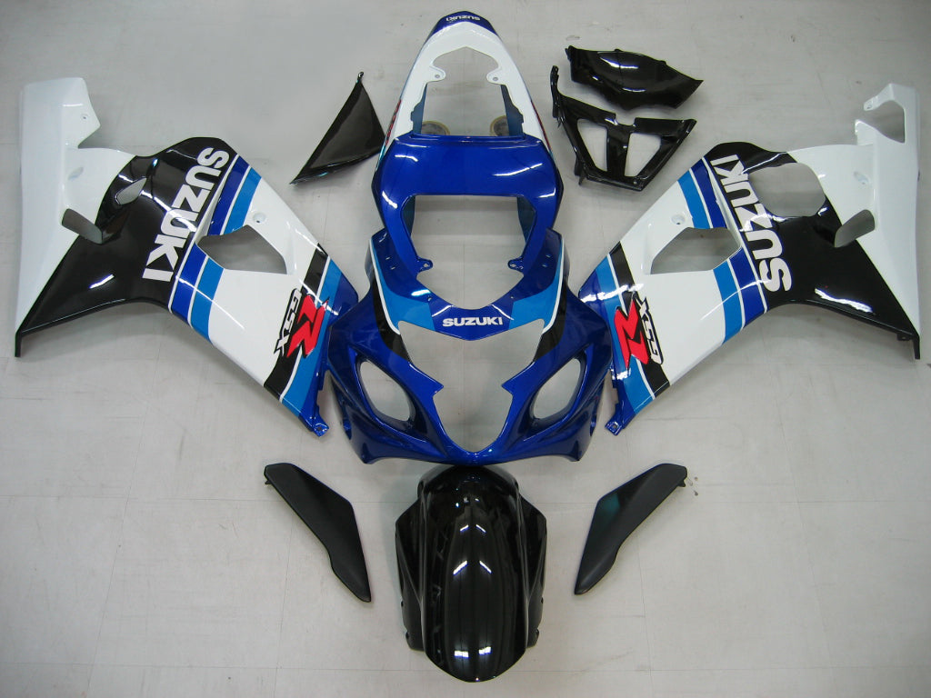 2004-2005 Suzuki GSXR 600 750 Blue White Black GSXR  Generic