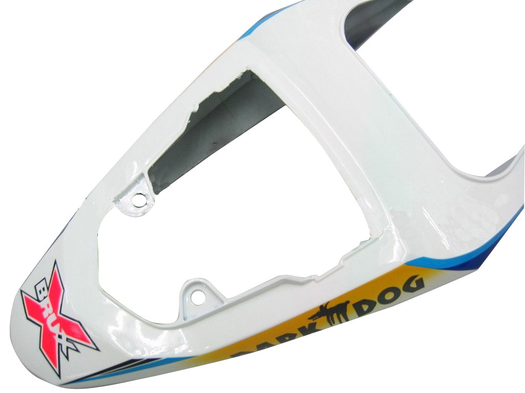 2004-2005 Fairings Suzuki GSXR 600 750 White Blue Brux GSXR  Generic