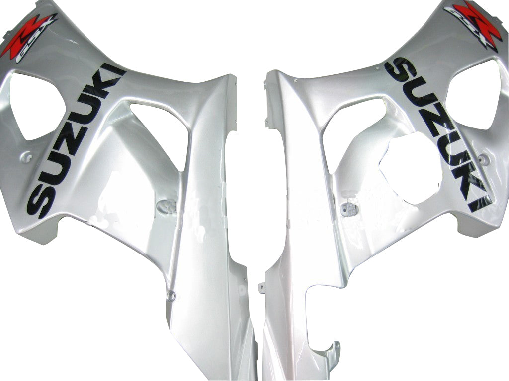 2004-2005 Fairings Suzuki GSXR 600 750 Silver GSXR Generic