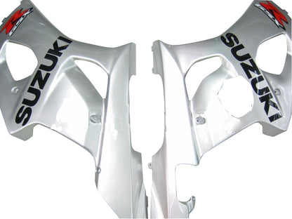 2004-2005 Fairings Suzuki GSXR 600 750 Silver GSXR Generic