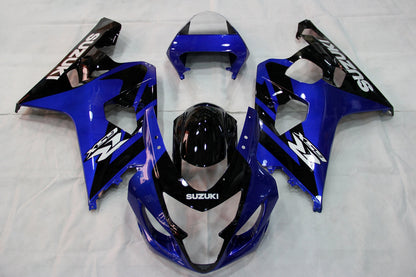 2004-2005 Fairings Suzuki GSXR 600 750 Blue Black GSXR Generic