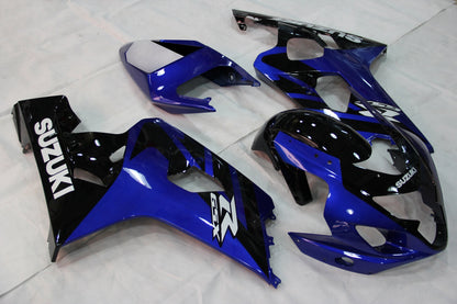 2004-2005 Fairings Suzuki GSXR 600 750 Blue Black GSXR Generic